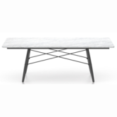Vitra Eames Coffee Table Carrara marble, black ash