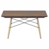 Vitra Eames Coffee Table walnut, honey ash