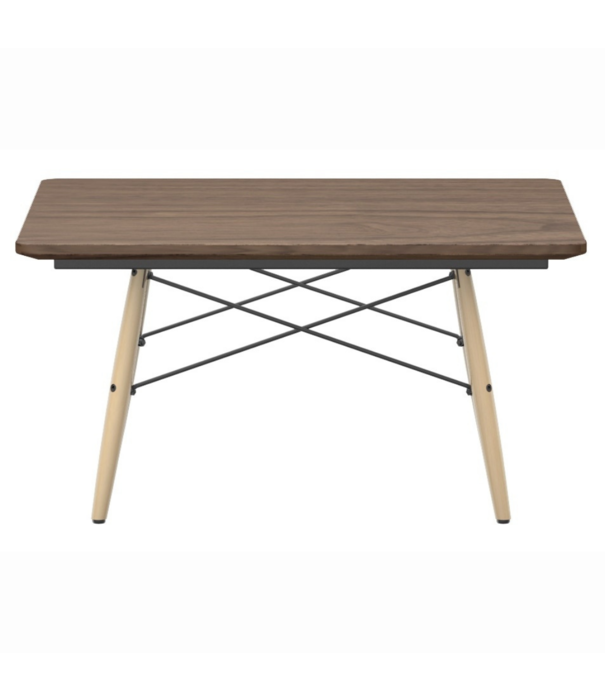 Vitra  Vitra - Eames Coffee Table vierkant - walnoot - naturel essen