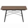 Vitra Eames Coffee Table walnut, black ash