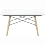 Vitra Eames Salontafel Carrara marmer, honing essen