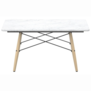 Vitra - Eames Coffee Table vierkant - marmer top - naturel essen