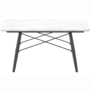 Vitra  Eames Coffee Table Carrara marble, black ash