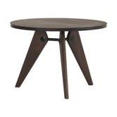 Vitra - Gueridon dining table dark oak