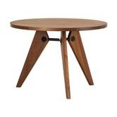 Vitra - Gueridon dining table American walnut