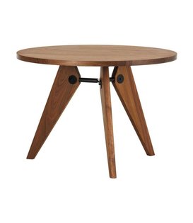 Vitra - Gueridon dining table solid walnut