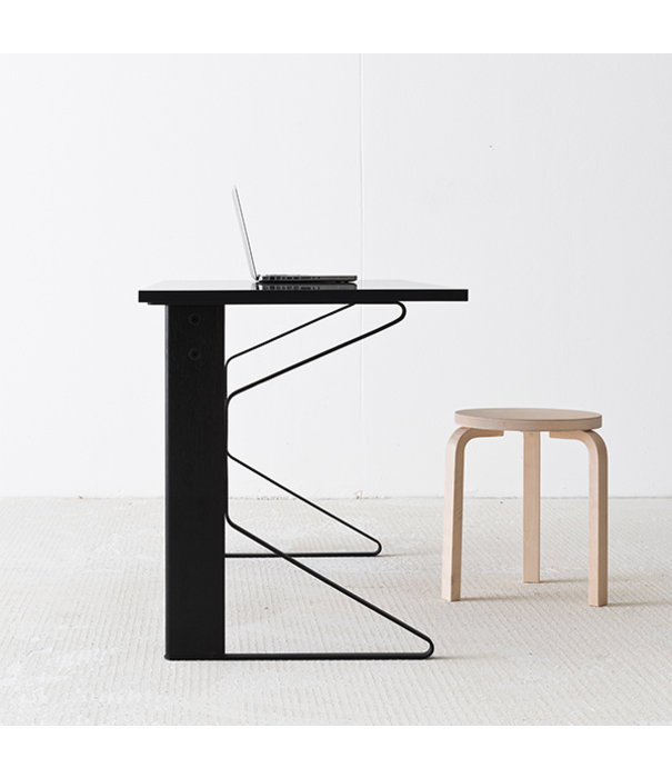 Artek  Artek - Kaari Desk REB 005 black oak, black linoleum