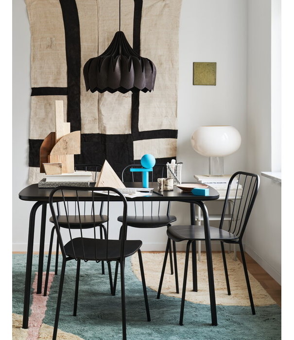 Maze  Maze Same Eettafel zwart, zwart