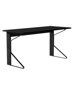 Artek - Kaari Desk REB 005 black oak, black high gloss HPL