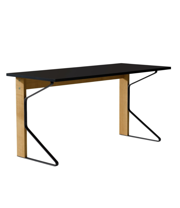 Artek  Artek - Kaari Desk REB 005 bureau eiken, zwart linoleum