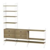 Living room J combination wood