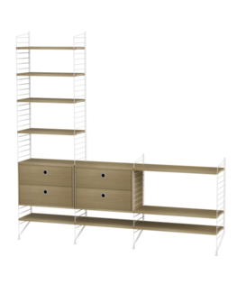 Living room J combination wood