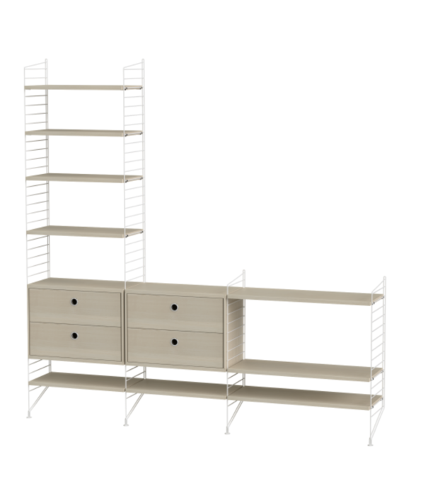 String  Furniture String Woonkamer J combinatie hout