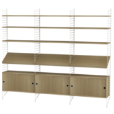 Woonkamer G combinatie  hout