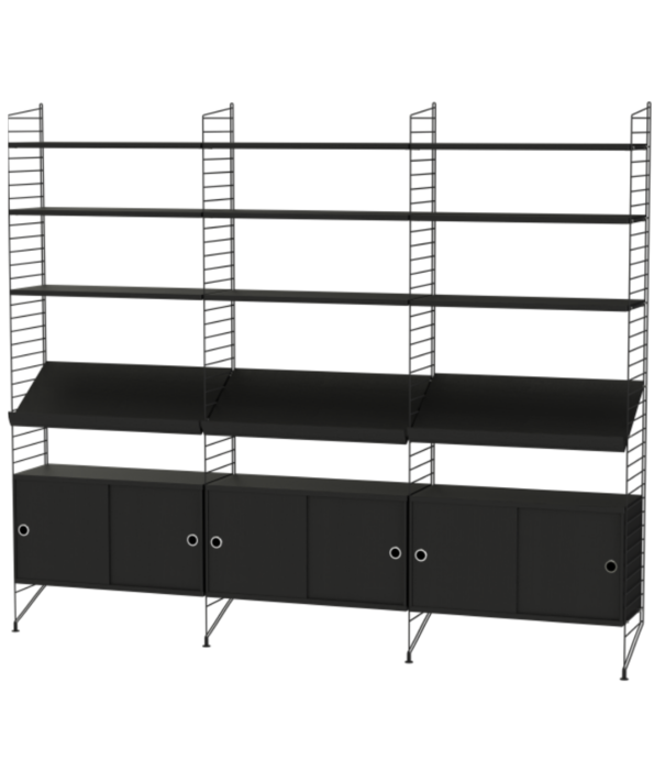 String  Furniture String Woonkamer G combinatie  hout