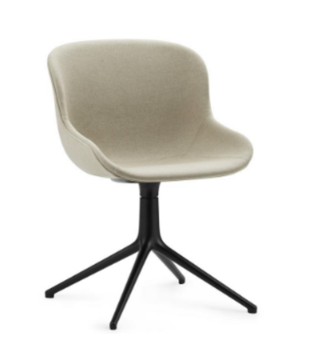 Normann Copenhagen  Normann Copenhagen - Hyg chair upholstered - swivel 4 legs