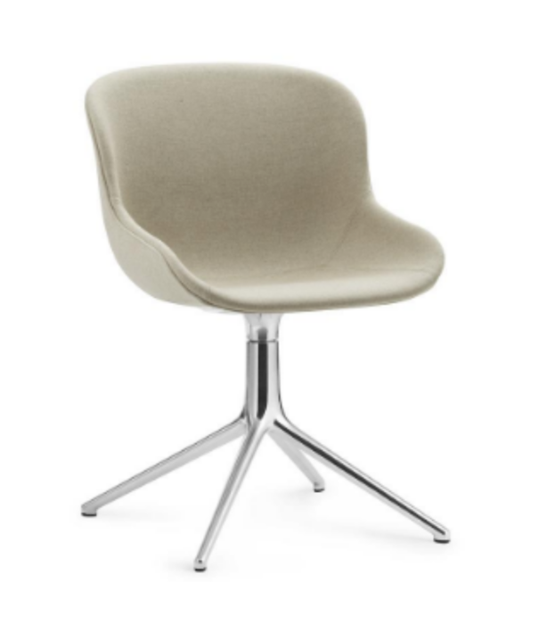 Normann Copenhagen  Normann Copenhagen - Hyg chair upholstered - swivel 4 legs