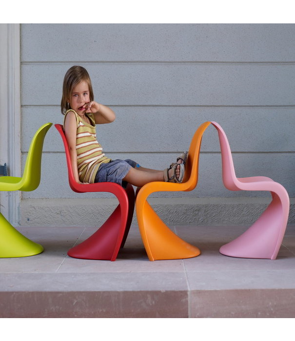 Vitra  Vitra -  Panton junior stoel klassiek rood