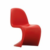 Vitra -  Panton junior stoel klassiek rood