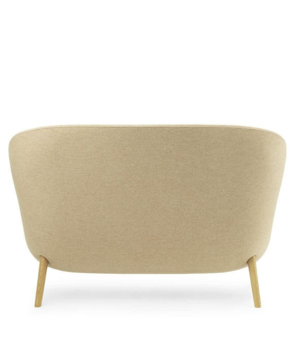 Normann Copenhagen  Normann Copenhagen - Hyg 2 seater sofa oak base - L168 cm.