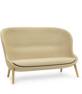 Normann Copenhagen - Hyg 2 zits bank eiken voet -  L168 cm.