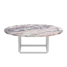 NEW WORKS Florence coffee table - Viola marble Ø90