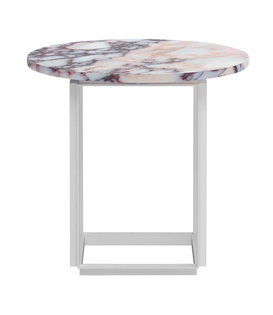 New Works -Florence coffee table - Viola marble Ø50