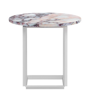 New Works -Florence coffee table - Viola marble Ø50