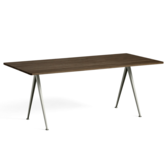 Pyramid tafel 02 gerookt eiken - beige L190 cm.