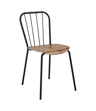 Maze  Same Dining Chair walnut, black