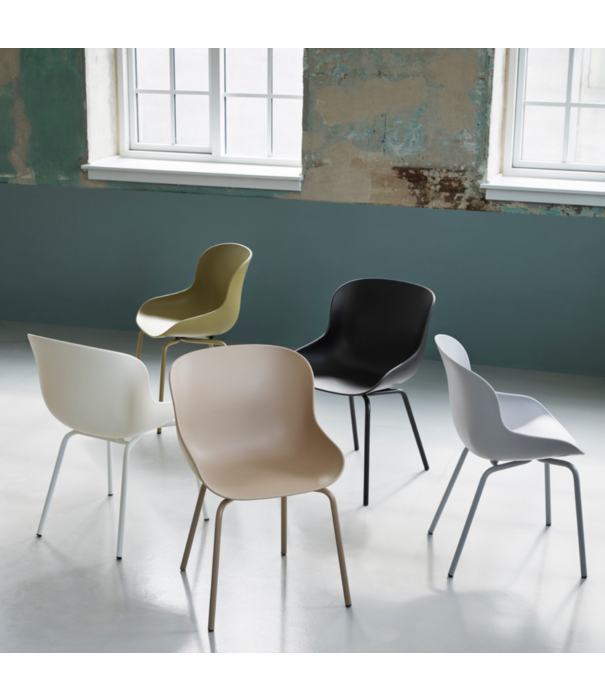 Normann Copenhagen  Normann Copenhagen -Hyg dining chair steel base