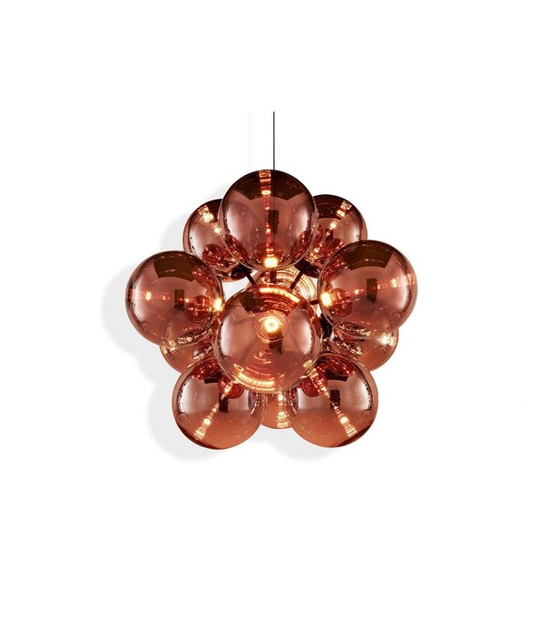 Tom Dixon  Tom Dixon - Globe Burst Chandelier Copper