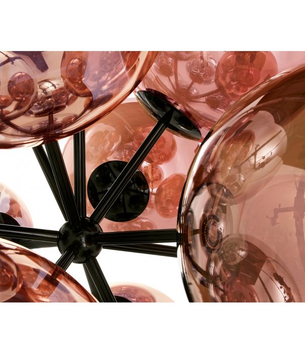 Tom Dixon  Tom Dixon - Globe Burst Chandelier Copper