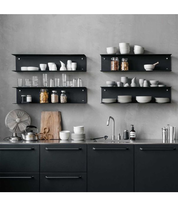 Vipp  Vipp - 922 wall shelf large black 100 cm