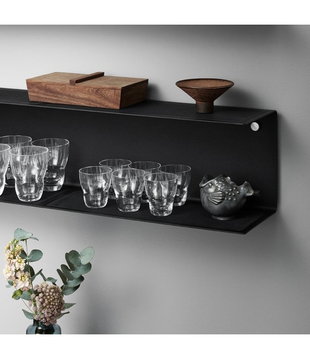 Vipp  921 Wall shelf small  black