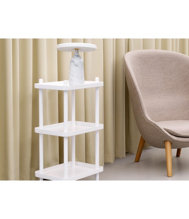 Normann Copenhagen  Normann Copenhagen -Block Shelf White