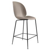 Gubi - Beetle counter stool - black conic base - 65 cm.