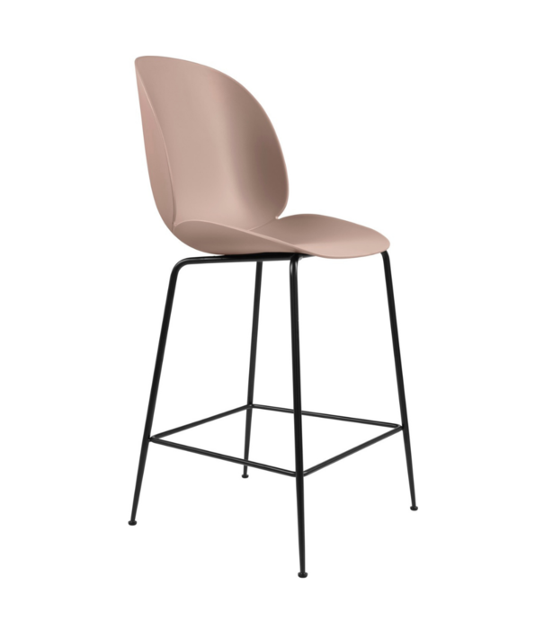 Gubi  Gubi - Beetle counter stool - black conic base - 65 cm.