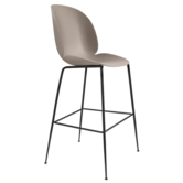 Gubi - Beetle barstool 75 - black conic base