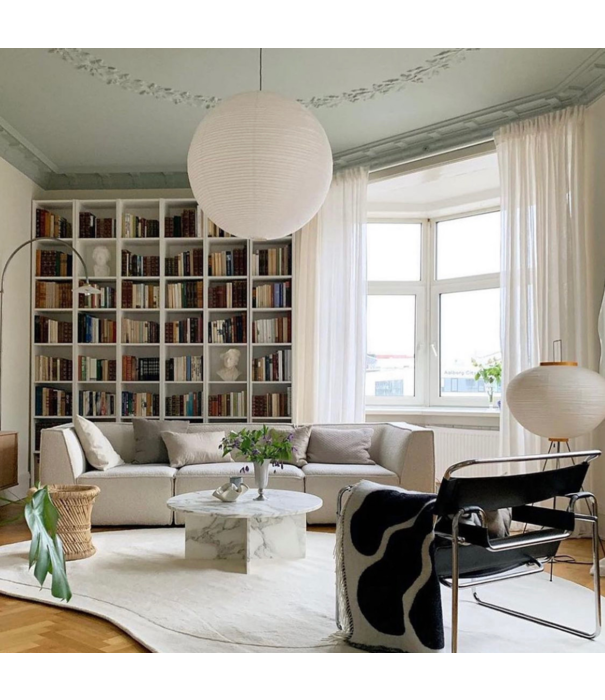 Layered  Layered Shaggy Residue Rug - Bone White