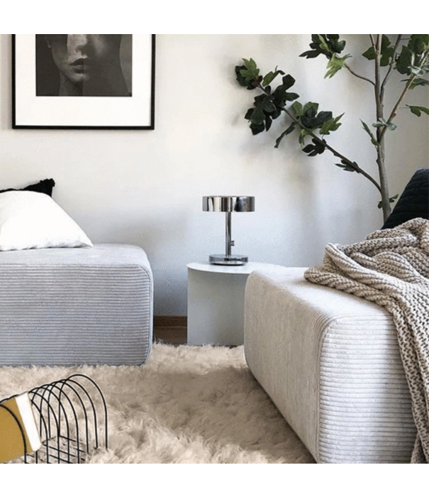 Layered  Layered Shaggy Residue Rug - Bone White