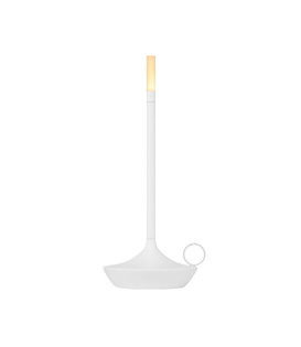 Graypants - Wick portable table lamp white