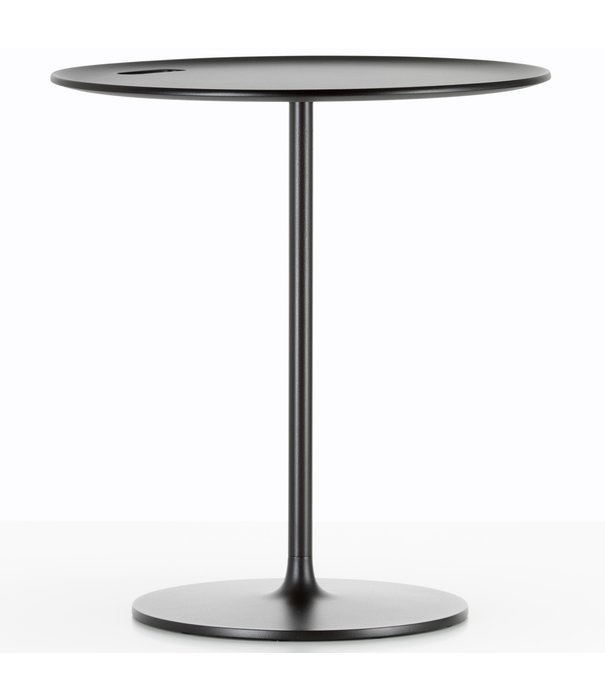Vitra  Vitra - Occasional Low side table chocolate, chocolate base