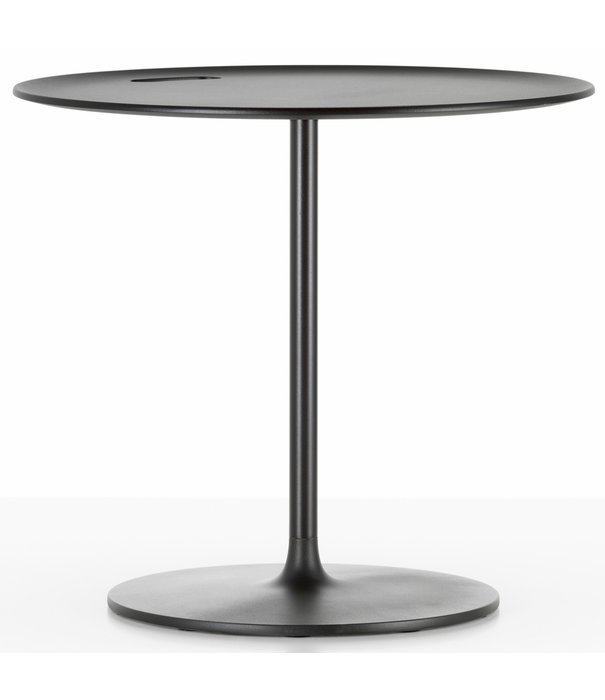 Vitra  Vitra - Occasional Low table chocolade, chocolade onderstel