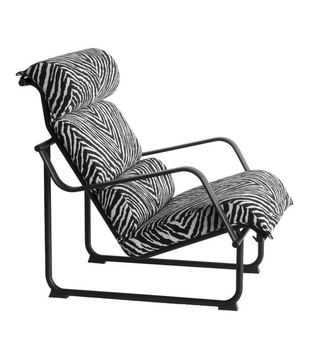 Artek  Artek - Remmi lounge chair black - Zebra