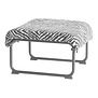 Artek - Remmi ottoman black - Zebra