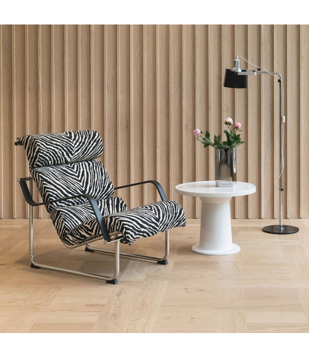 Artek  Artek - Remmi lounge chair, chrome - Artek Zebra