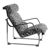 Artek - Remmi lounge chair, chrome - Artek Zebra