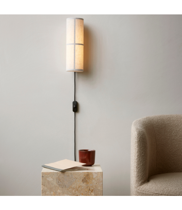 Audo Audo Copenhagen Hashira Wall Lamp linnen