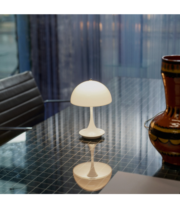 Louis Poulsen  Panthella 160 Portable Lamp opal white